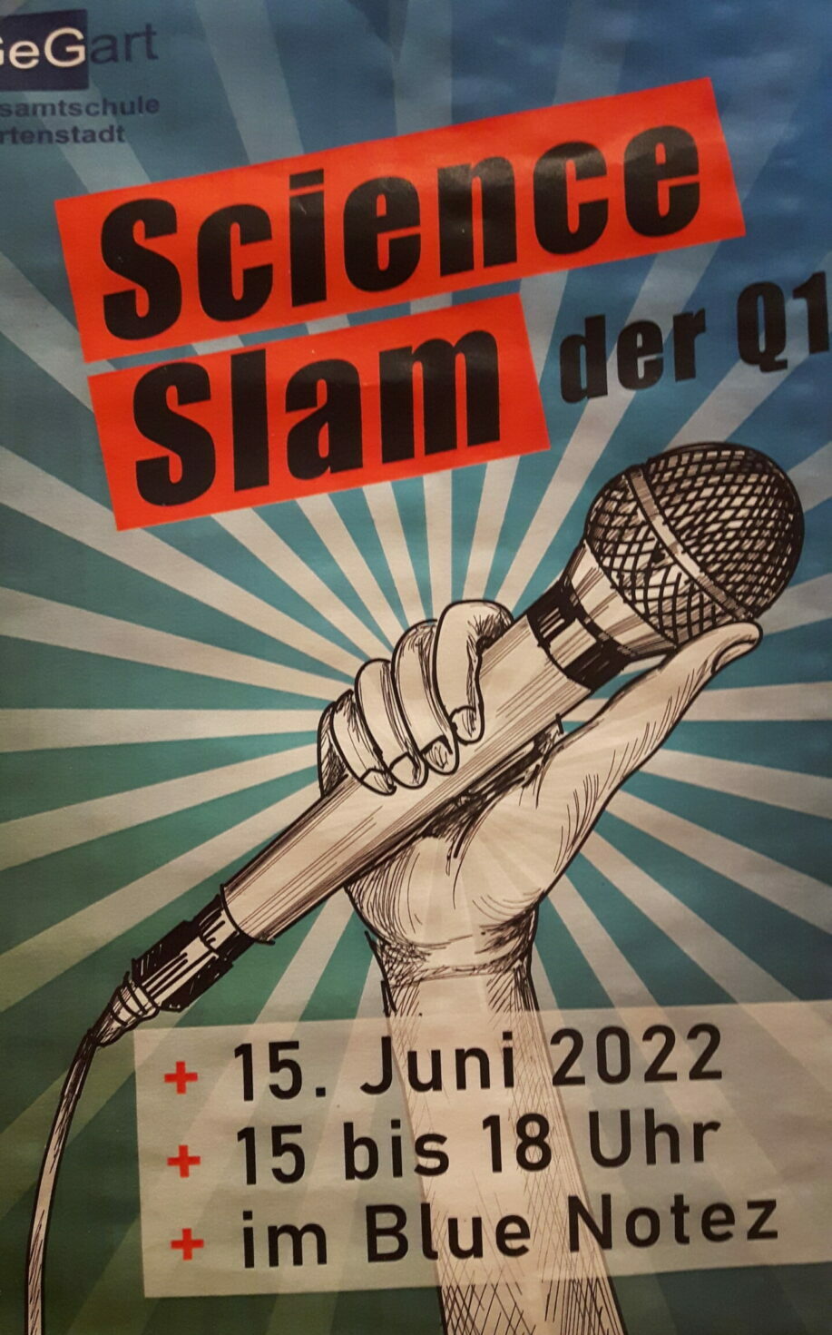 Der erste Science Slam meiner Karriere ausgerichtet an der Gegart in Dortmund – mutige Slammys (das ist sicher)